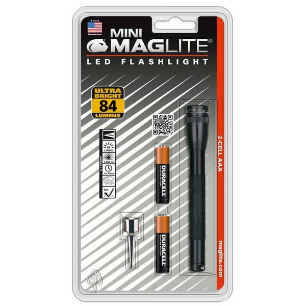 Mag-lite Mini Maglite Led 2 Sort AAA Sort