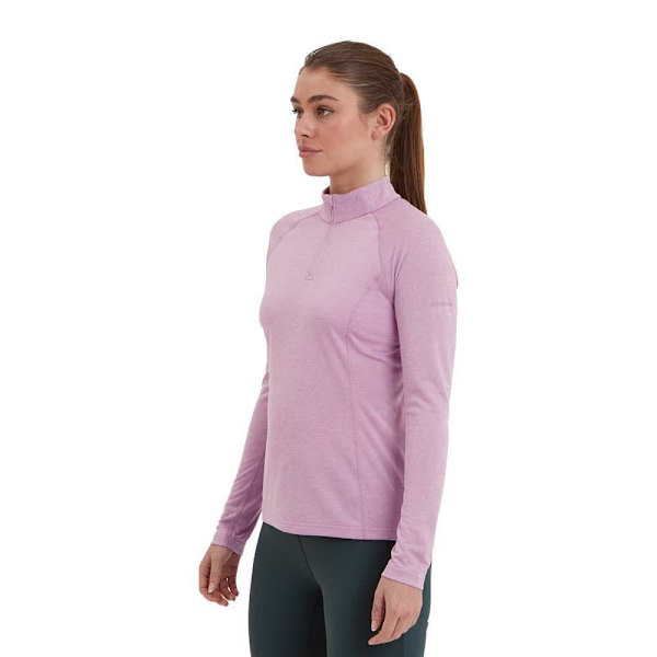 Montane Dart Halv Dragkedja Långärmad T-shirt Lila S Kvinna