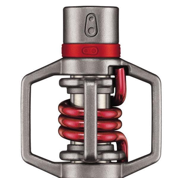 Crankbrothers Polkimet Egg Beater 3 Hopeinen