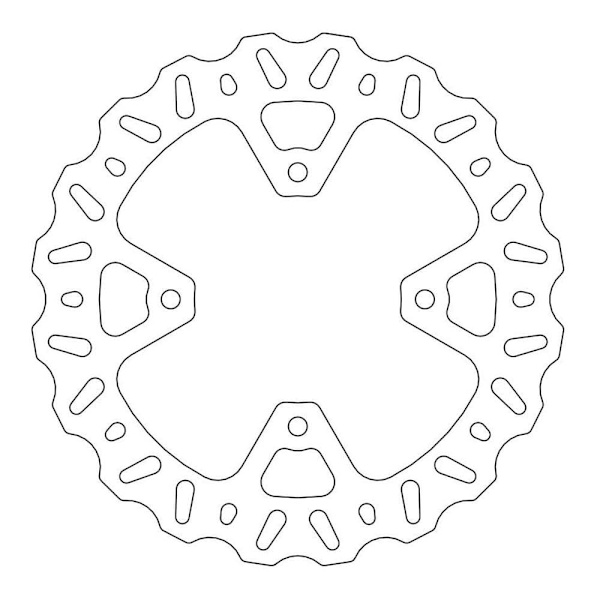 Moto-master Nitro Wave Beta 110718 Bremse Skive Søvfarvet