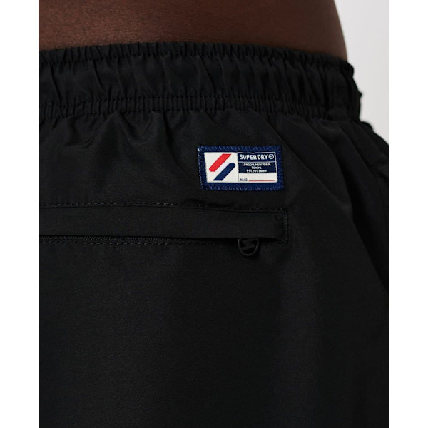 Superdry Simma Kort Code Applque 19inch Svart S Man