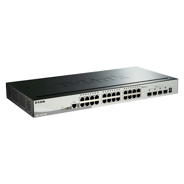 D-link Switch Dgs-1510-28x/e Svart Svart