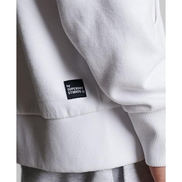 Superdry Luvtröja Studios Rcycl Micro Side Vit M-L Man
