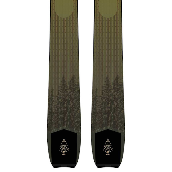 Rossignol Touring Ski Escaper 87 Nano Open+st10 Gul 160