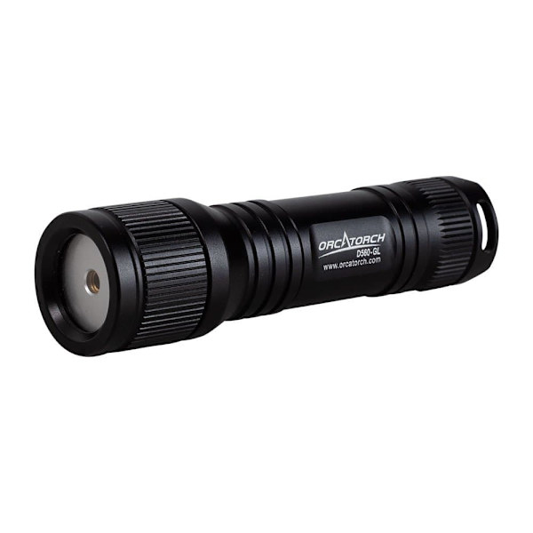 Orcatorch Grøn Pointer Lommelygte D560 Sort 630 Lumens