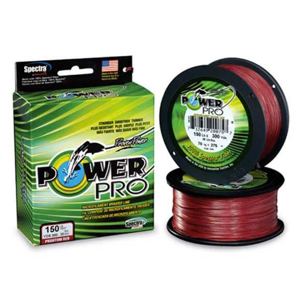 Power Pro Linje Spectra 275 M Rød 0.190 mm
