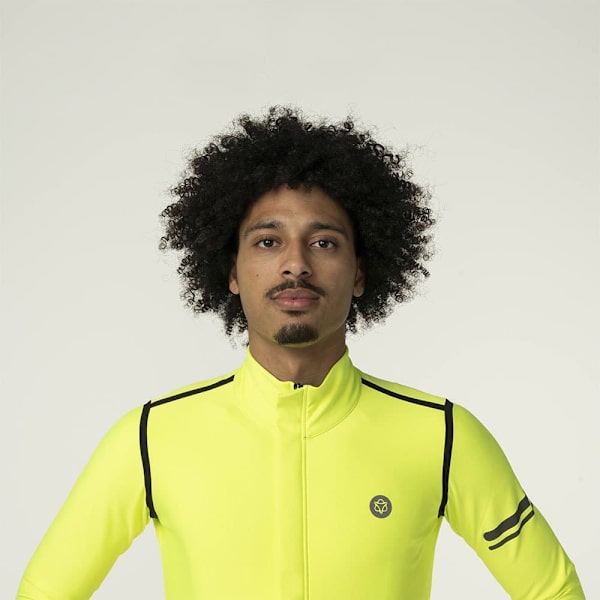 Agu Performance Rain Långärmad Trikå Gul 2XL Man