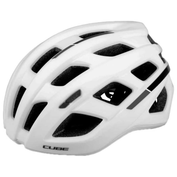 Cube Race Hjelm Hvid L