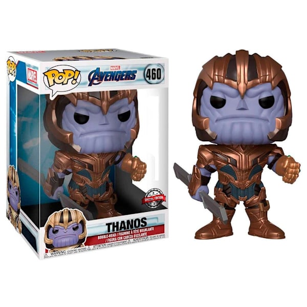 Funko Pop Marvel Avengers Endgame Thanos Exclusive 25 Cm Flerfarvet