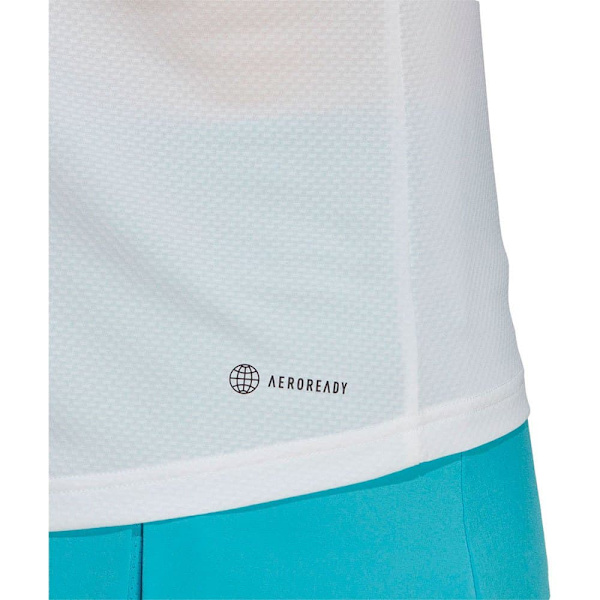Adidas Kortärmad T-shirt Club Vit S Kvinna