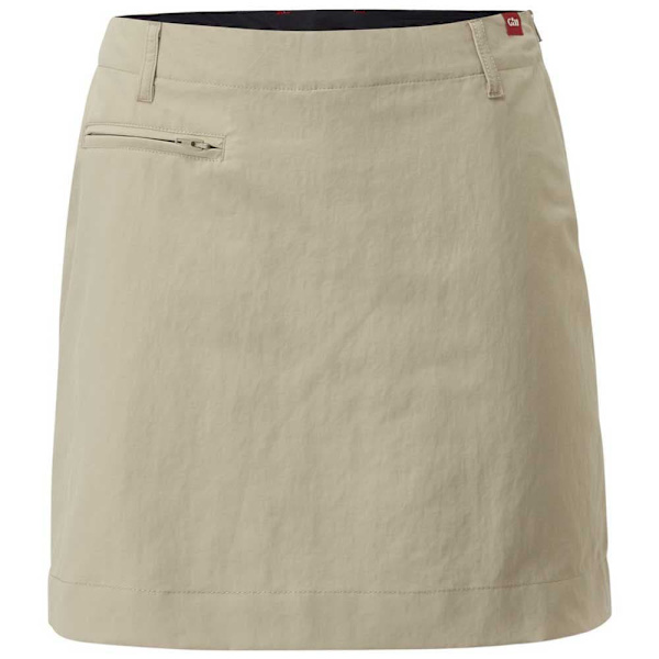Gill Skort Uv Tec Beige 36 Kvinna