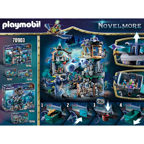 Playmobil Violet Vale-carriage Of Mercaderes Novelmore Monivärinen