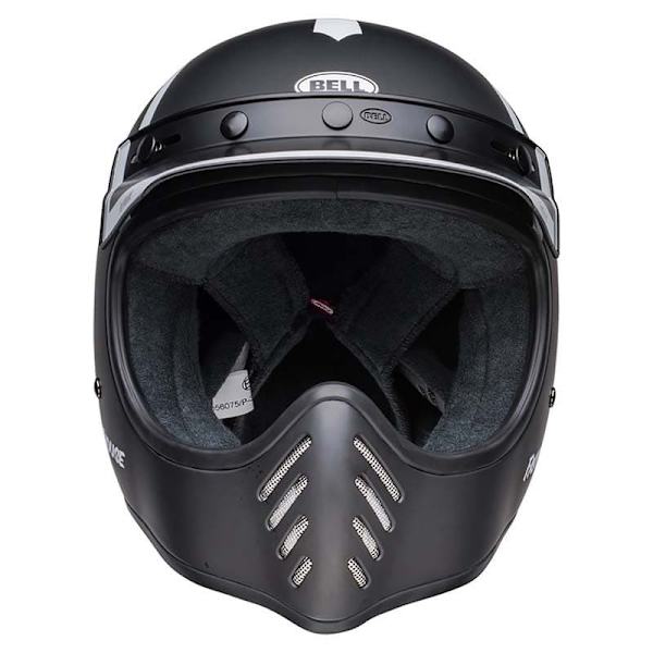 Bell Moto Motocross Hjelm Moto3 Fh Old Road Sort M