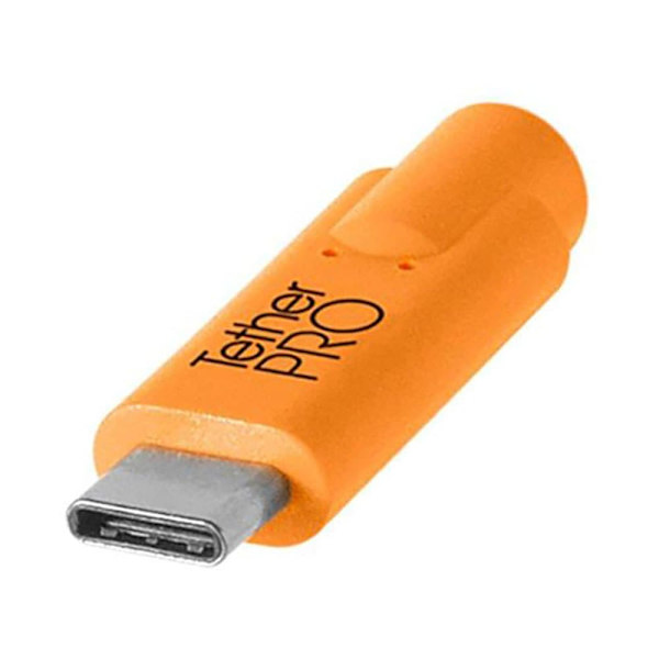 Tether Tools Usb-a Till Usb-c-kabel 3.0 4.6 M Orange