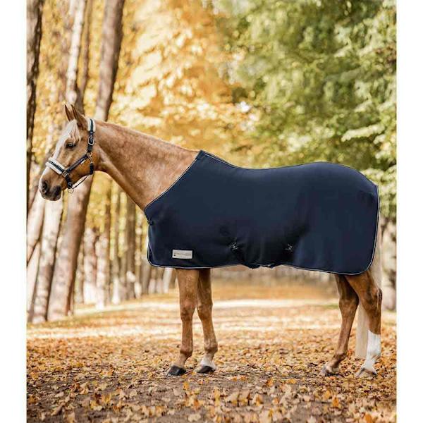 Waldhausen Matto Fleece Economic Cross Surcingles Musta 115 cm