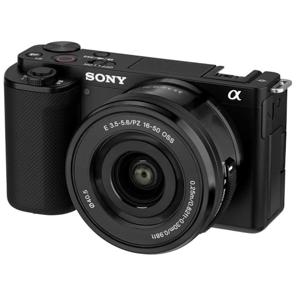 Sony Vlogging Kamera Zv-e10 Kit + 16-50 Mm Oss Sort
