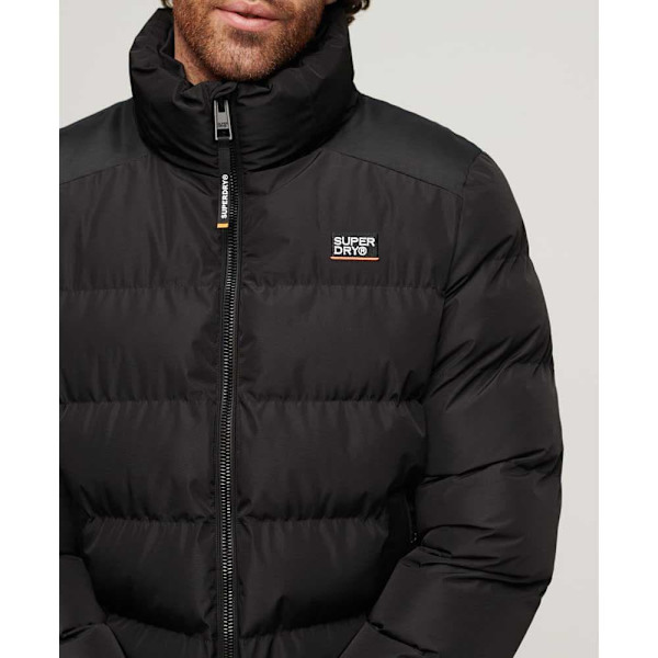Superdry Sports Puffjacka Svart L Man