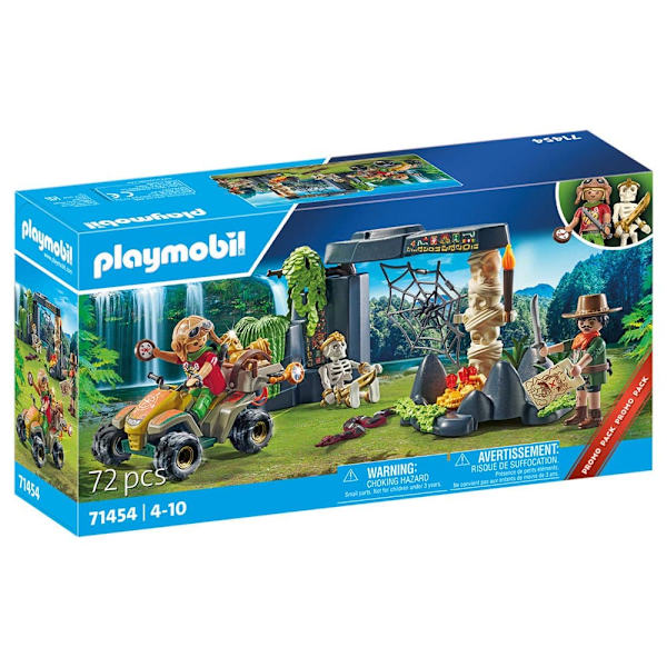 Playmobil Kampagnepakke Skattejagt I Junglens Byggespil