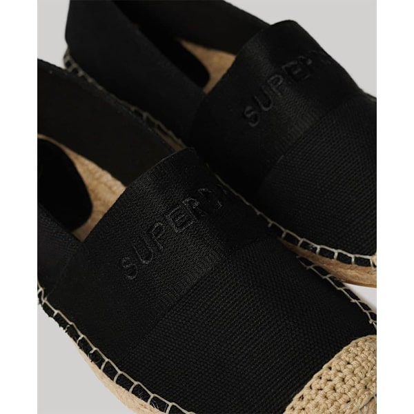 Superdry Canvas Espadriller Svart EU 40 Kvinna