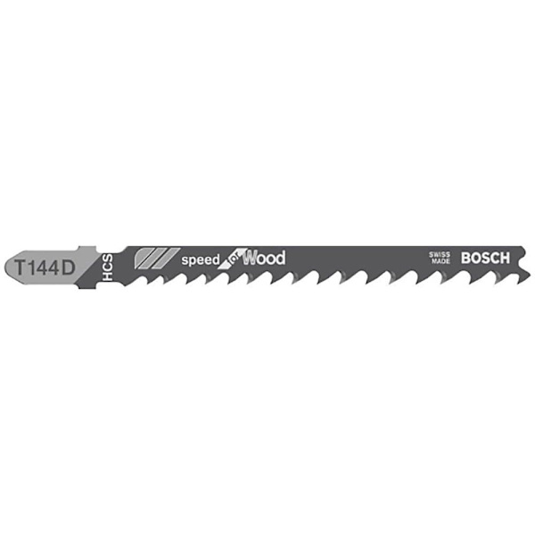 Bosch Professional Stiksavsblad T 144 D Speed Wood 100 Enheder Søvfarvet