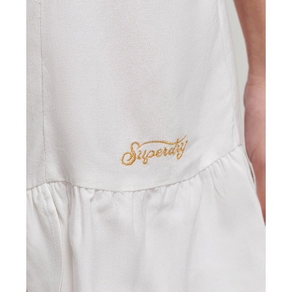 Superdry Klänning Vintage Cami Mini Vit 2XS Kvinna