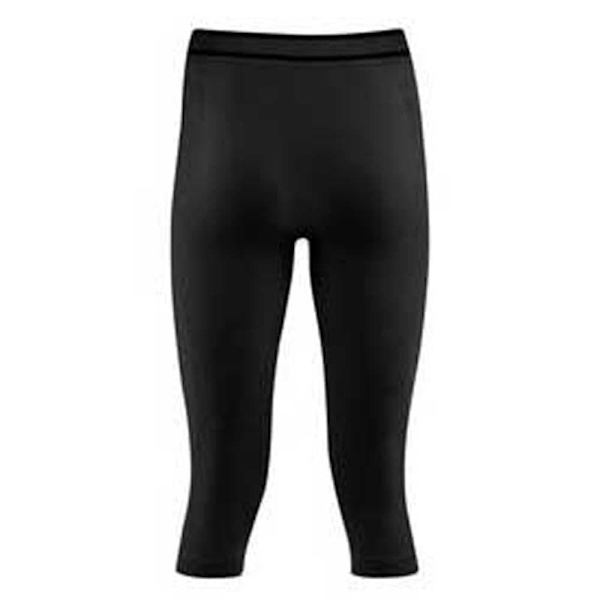 Lenz Baselag Merino 6.0 3/4 Bukser Sort XS Kvinde