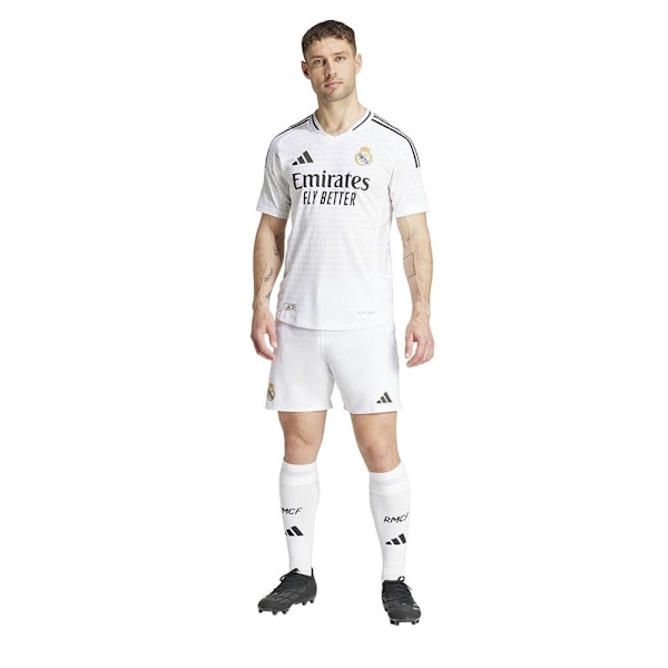Adidas Real Madrid Authentic 24/25 Lyhythihainen Kotipaita Valkoinen M