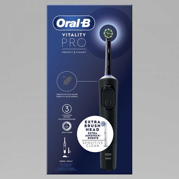 Braun Heads Elektrisk Tandborste Vitality Pro 2 Silver