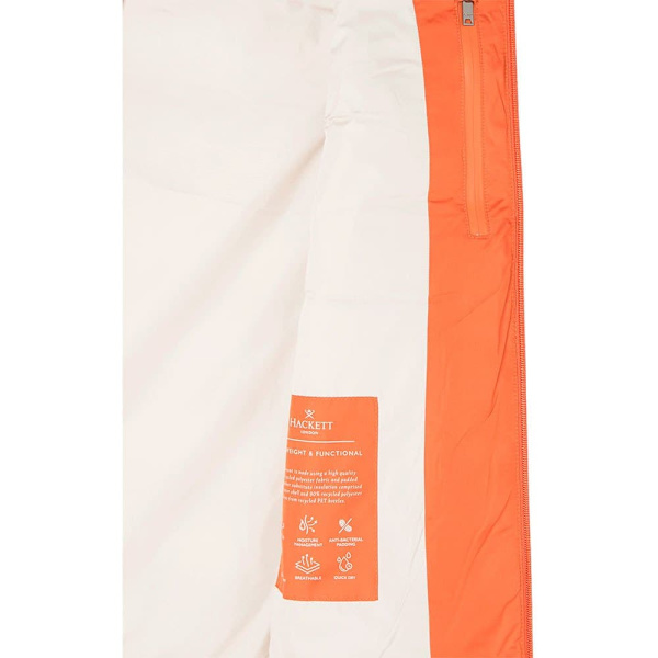 Hackett Väst Hm402895 Lightweight Orange M Man