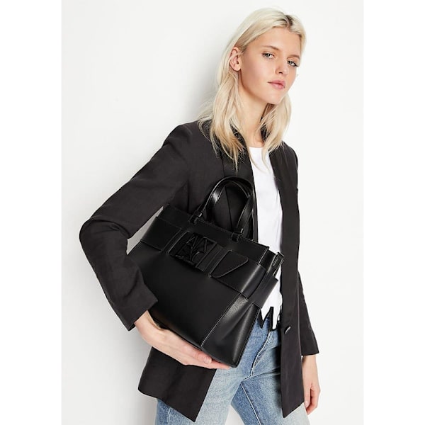 Armani Exchange Tygkassar 942689_0a874 Svart