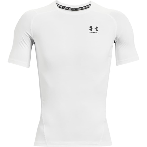 Under Armour Kortärmad T-shirt Vit L Man
