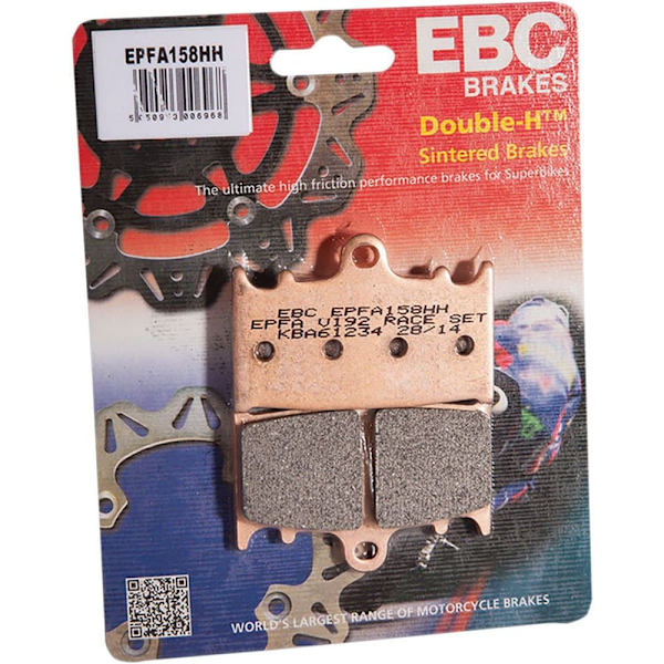 Ebc Epfa-hh Series Epfa158hh Sinteroidut Jarrupalat Musta