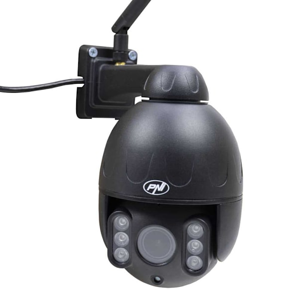 Pni Ip-sikkerhedskamera I Fuld Hd Med Nattesyn Ip655b Sort
