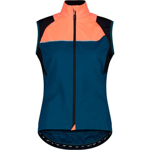 Cmp Jakke With Removable Sleeves 31a2556 Orange,Blå XL Kvinde