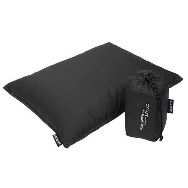 Cocoon Pude Down Travel Sort 33 x 43 cm