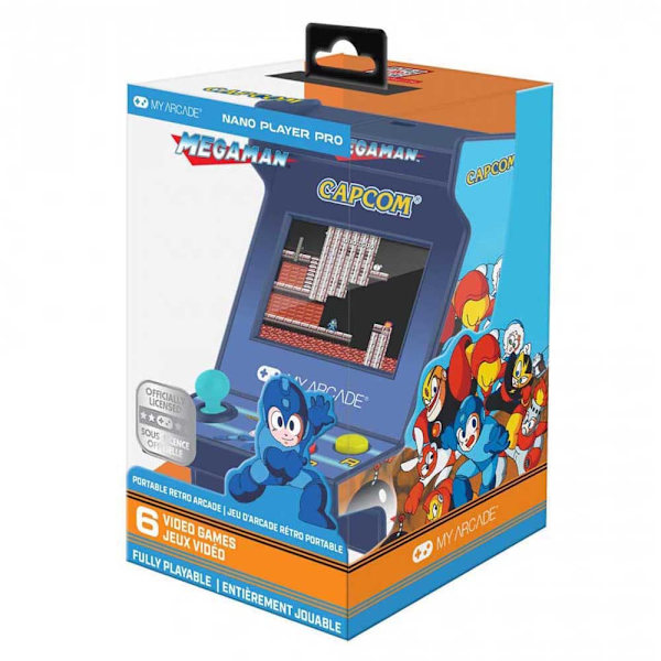 My Arcade Retro Konsol Nano Player Megaman 4.5´´ Multifärg