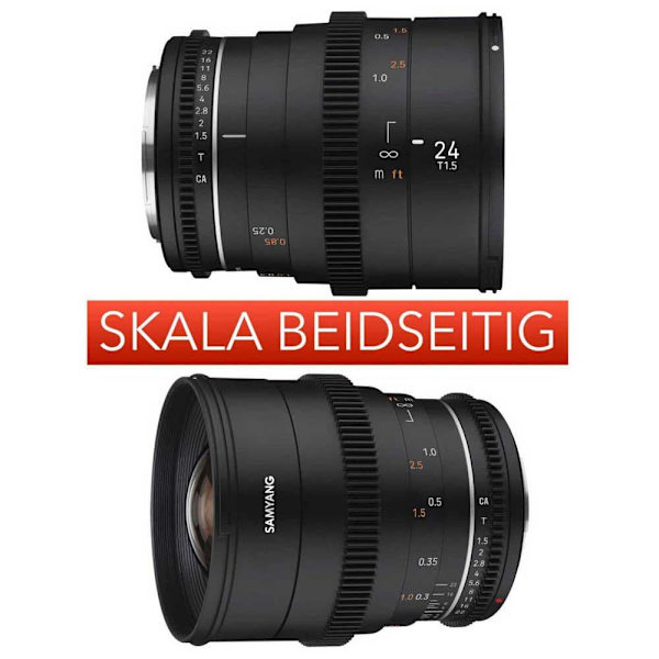 Samyang Objektiivi Vdslr Mk2 Fuji X 24 Mm F/1.5 Musta
