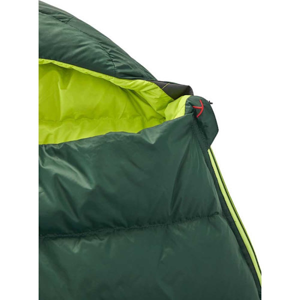 Nordisk Sovsäck Tension Comfort 300 Grönt Regular / Left Zipper