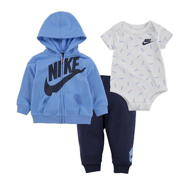Nike Kids Kropp Just Do It Toss 3 Enheter Blå 3 Months