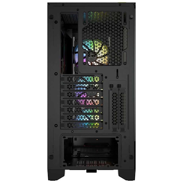 Corsair Tower Case Icue 4000x Tempered Glass Musta