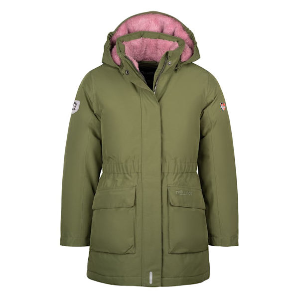 Trollkids Alesund Coat Jacka Grönt 128 cm Pojke