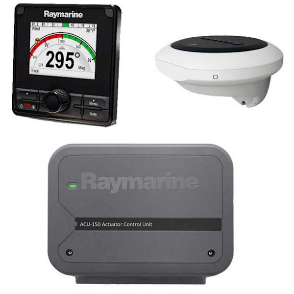 Raymarine Sarjat Ev-150 Evolution Core Pack-no Drive Harmaa