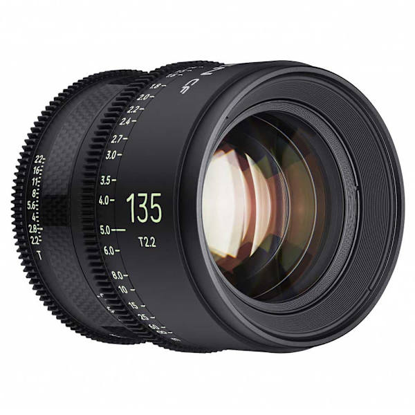 Samyang Linse Cf 135 Mm T2.2 Ff Cine Canon Sort