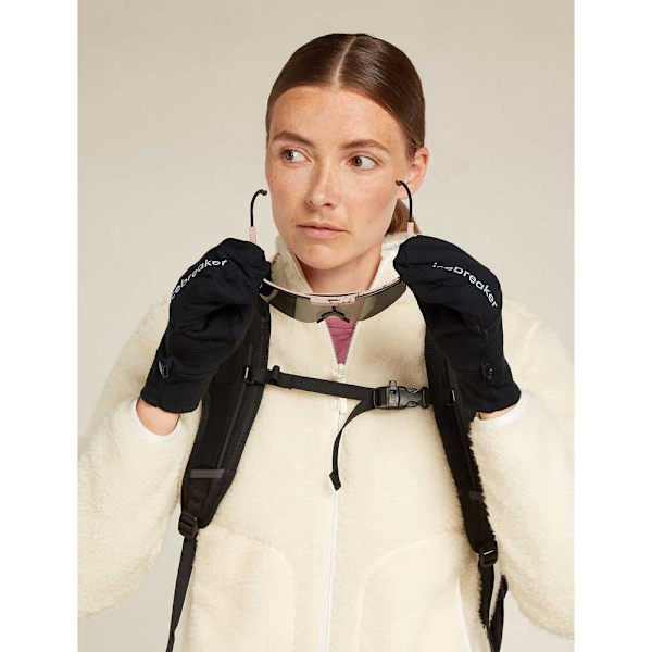 Icebreaker Merino Sierra Convertible Vanter Sort XL Mand