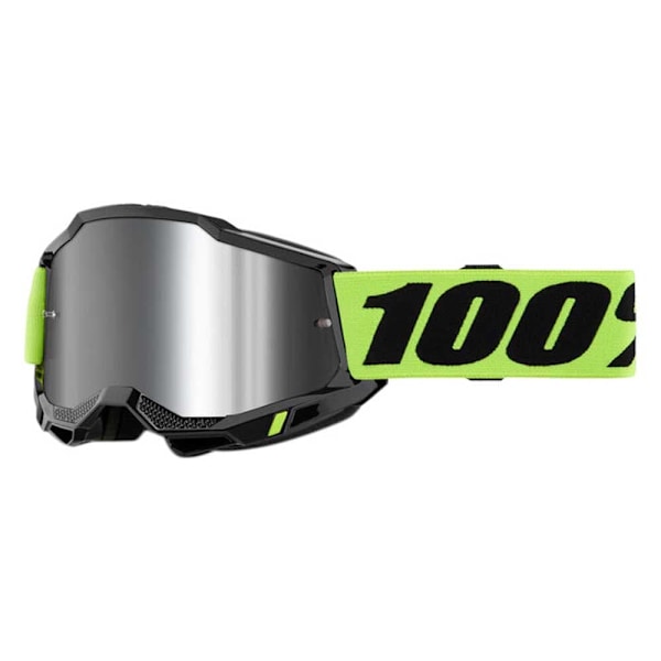 100percent Accuri 2 Glasögon Grönt Mirror Silver Lens/CAT3