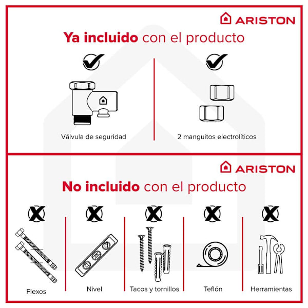 Ariston Pystysuora Sähkötermo Lydos Hybrid Wifi 100l Kirkas