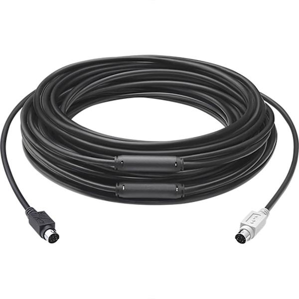 Logitech Group Extended Cable For Video Conferences 15 M Sort