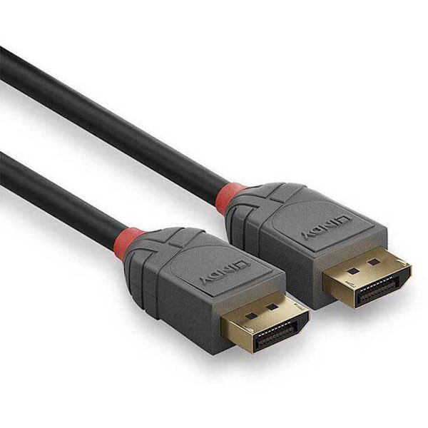 Lindy Displayport-kabel 902006400 15 M Sort