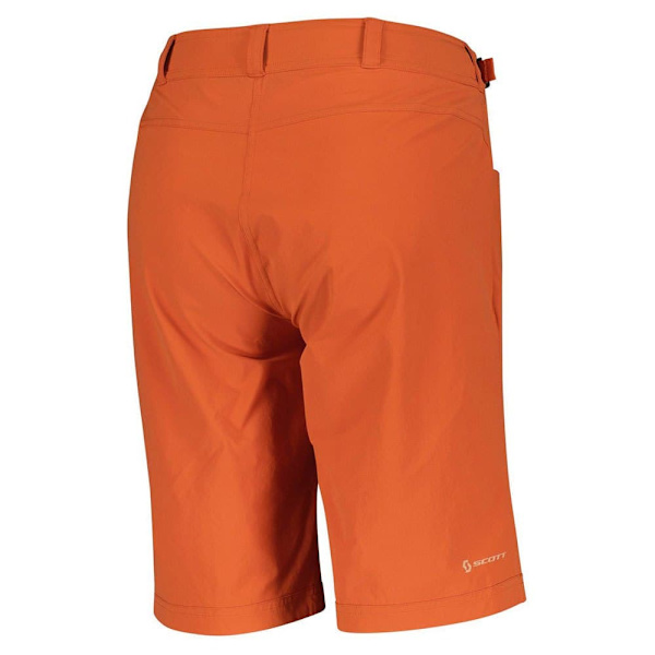 Scott Trail Flow Padded Shortsit Oranssi S Nainen