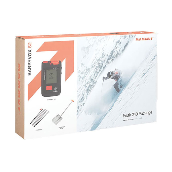 Mammut Barryvox S2 Peak 240 Lumivyöryvarusteet Kirkas